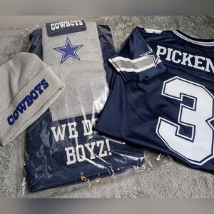 Women's "We Dem Boyz" Jersey and Towel Set
